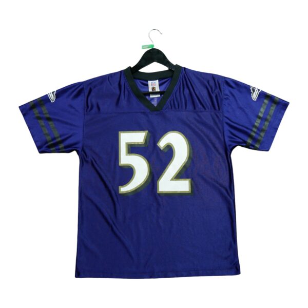 Maillot manches courtes enfant violet NFL Team Apparel Equipe Baltimore Ravens QWE0296