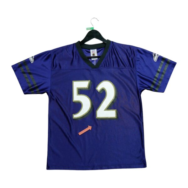 Maillot manches courtes enfant violet NFL Team Apparel Equipe Baltimore Ravens QWE0296