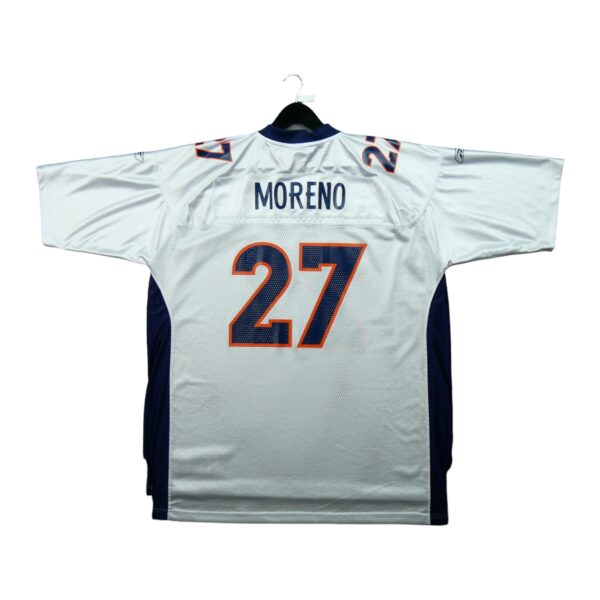 Maillot manches courtes homme blanc Reebok Equipe Denver Broncos QWE3787