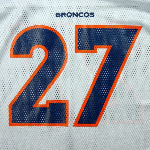 Maillot manches courtes homme blanc Reebok Equipe Denver Broncos QWE3787