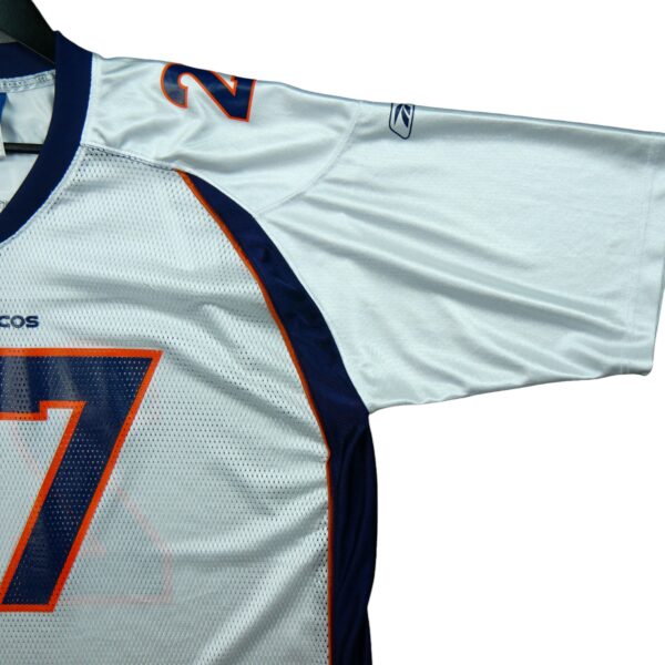 Maillot manches courtes homme blanc Reebok Equipe Denver Broncos QWE3787