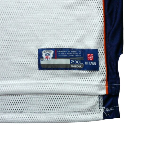 Maillot manches courtes homme blanc Reebok Equipe Denver Broncos QWE3787