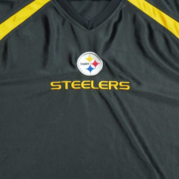Maillot manches courtes homme noir NFL Team Apparel Equipe Pittsburgh Steelers QWE3710