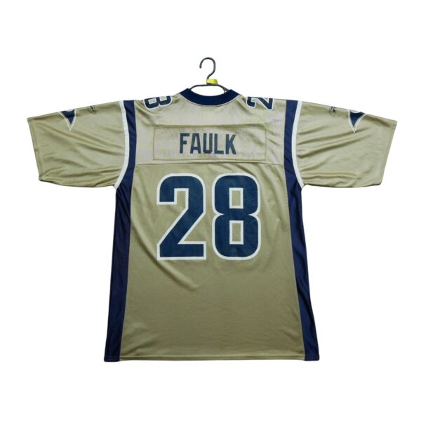 Maillot manches courtes homme or Reebok Equipe Los Angeles Rams QWE1253