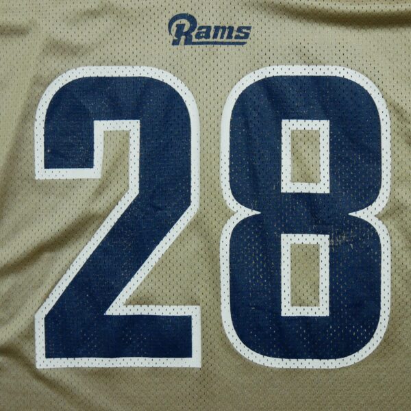 Maillot manches courtes homme or Reebok Equipe Los Angeles Rams QWE1253