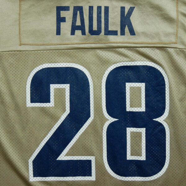 Maillot manches courtes homme or Reebok Equipe Los Angeles Rams QWE1253