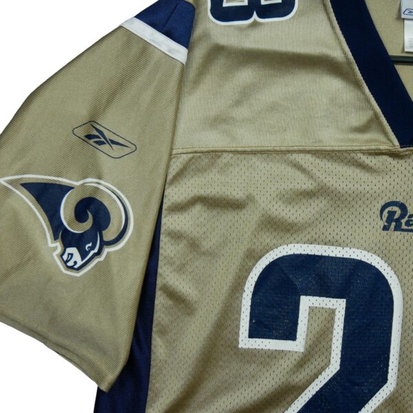 Maillot manches courtes homme or Reebok Equipe Los Angeles Rams QWE1253