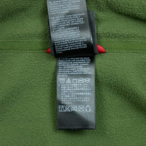 Pull polaires homme manches longues kaki The North Face Col Montant QWE3209