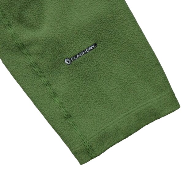 Pull polaires homme manches longues kaki The North Face Col Montant QWE3209