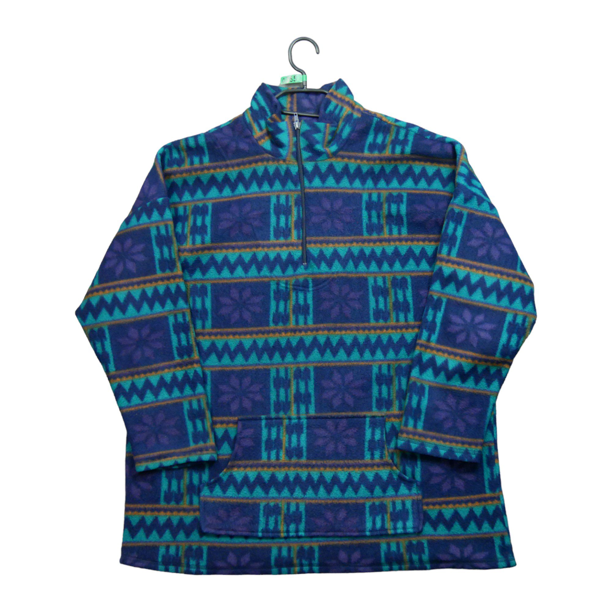 Seconde main Vintage Pull polaire Homme Taille XL Multicolore Meduza Store