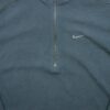 Pull polaires homme manches longues noir Nike Col Montant QWE3829