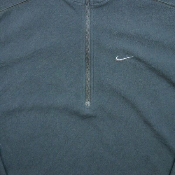 Pull polaires homme manches longues noir Nike Col Montant QWE3829
