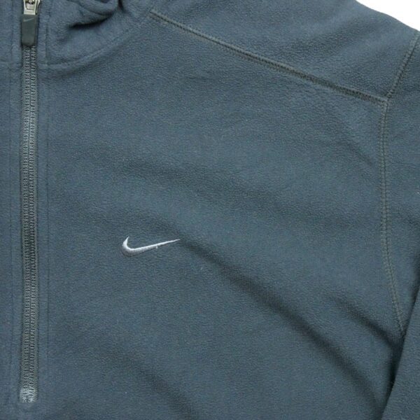 Pull polaires homme manches longues noir Nike Col Montant QWE3829