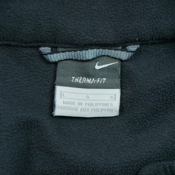 Pull polaires homme manches longues noir Nike Col Montant QWE3829
