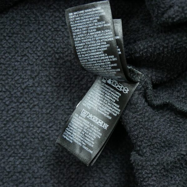Pull polaires homme manches longues noir The North Face Col Rond QWE0384