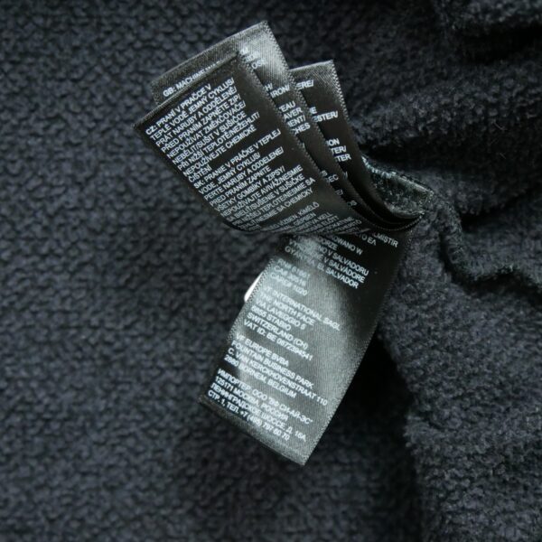 Pull polaires homme manches longues noir The North Face Col Rond QWE0384