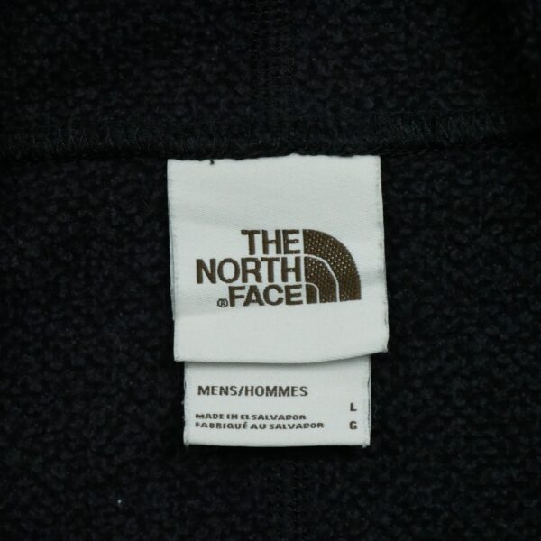 Pull polaires homme manches longues noir The North Face Col Rond QWE0384