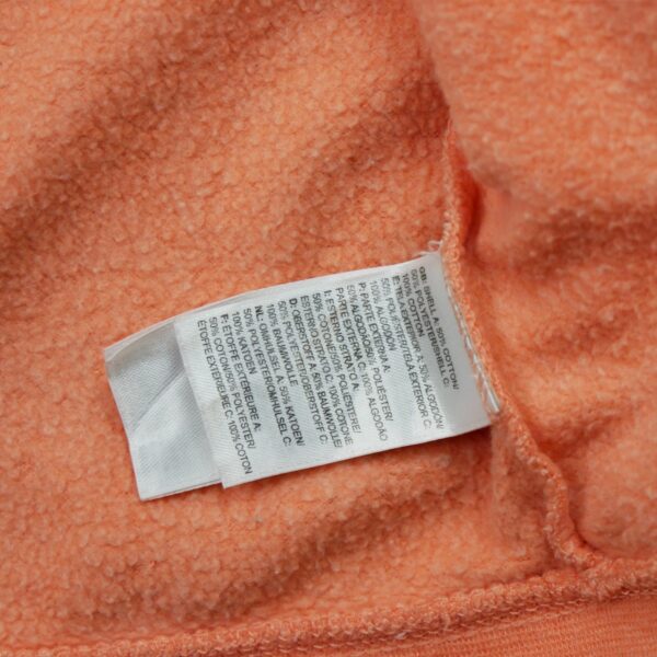 Sweat a capuche femme manches longues corail The North Face Motif imprime Col Rond QWE1531