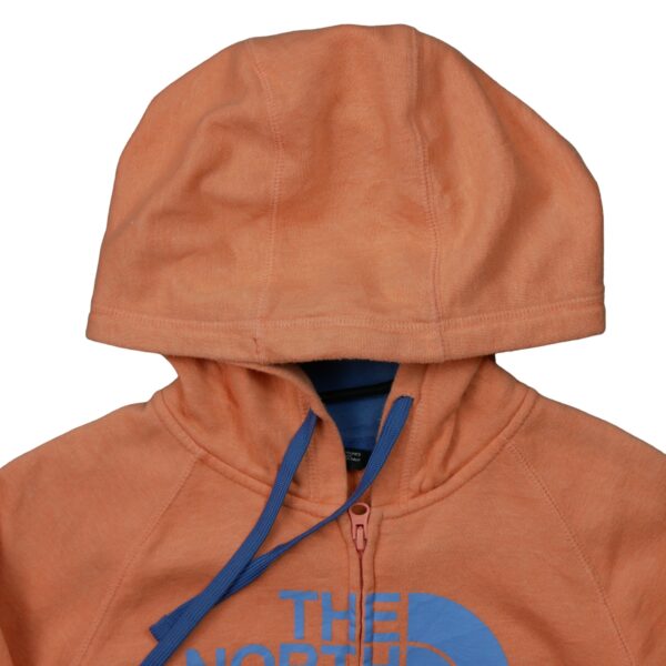 Sweat a capuche femme manches longues corail The North Face Motif imprime Col Rond QWE1531