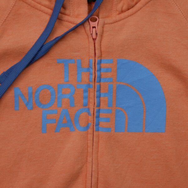 Sweat a capuche femme manches longues corail The North Face Motif imprime Col Rond QWE1531