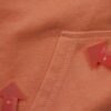 Sweat a capuche femme manches longues corail The North Face Motif imprime Col Rond QWE1531