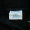 Sweat a capuche femme manches longues noir Champion Col Rond QWE0085