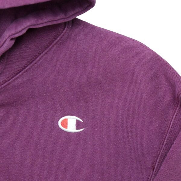 Sweat a capuche femme manches longues violet Champion Col Rond QWE0174