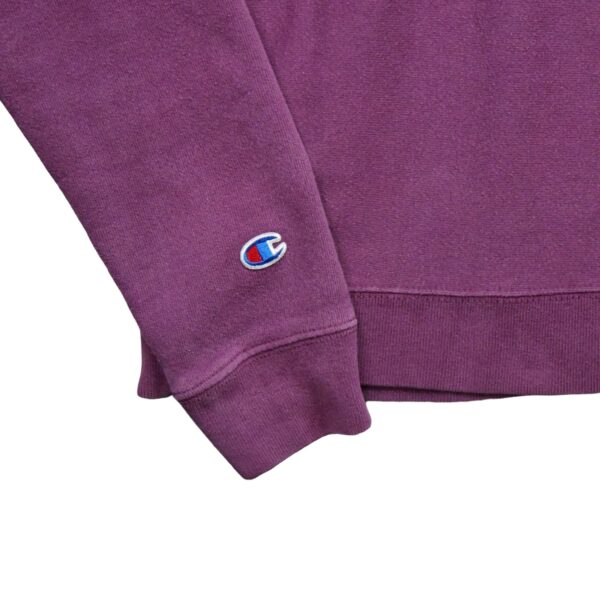 Sweat a capuche femme manches longues violet Champion Col Rond QWE0174