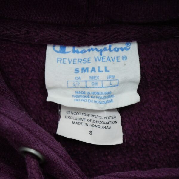 Sweat a capuche femme manches longues violet Champion Col Rond QWE0174