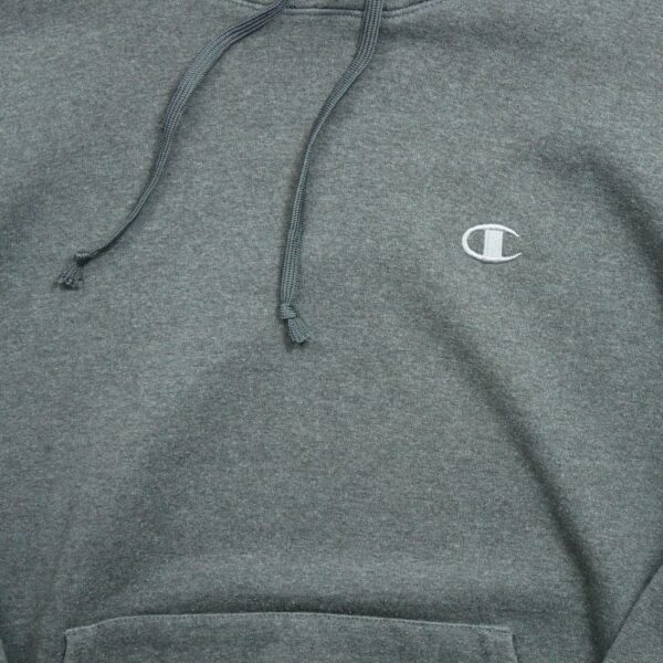 Sweat a capuche homme manches longues gris Champion Motif chine Col Rond QWE0359