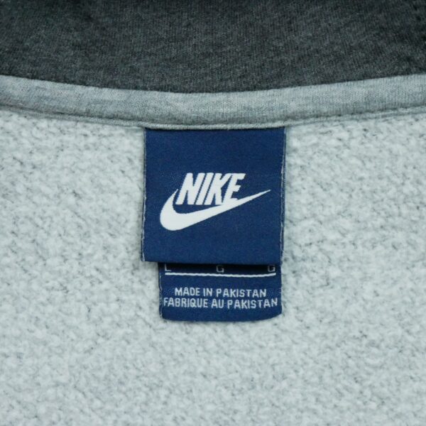 Sweat a capuche homme manches longues gris Nike Col Rond QWE1062