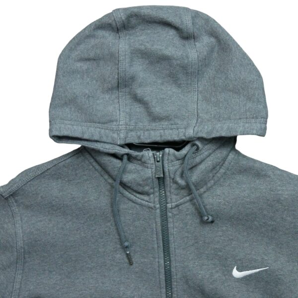 Sweat a capuche homme manches longues gris Nike Col Rond QWE1062
