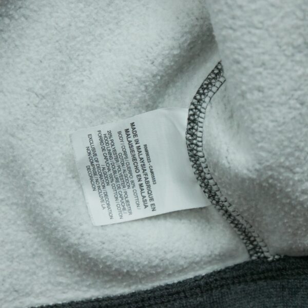 Sweat a capuche homme manches longues gris Nike Motif chine Col Rond QWE3854