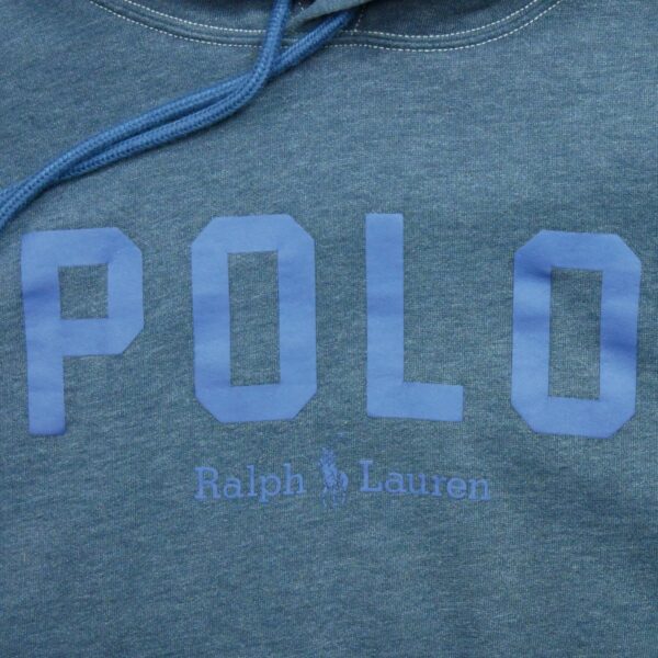 Sweat a capuche homme manches longues gris Polo Ralph Lauren Motif imprime Col Rond QWE1192