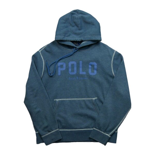 Sweat a capuche homme manches longues gris Polo Ralph Lauren Motif imprime Col Rond QWE1192