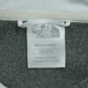 Sweat a capuche homme manches longues gris The North Face Motif imprime Col Rond QWE2254