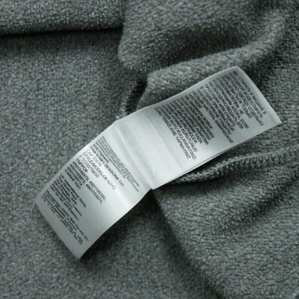 Sweat a capuche homme manches longues gris The North Face Motif imprime Col Rond QWE2254
