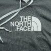 Sweat a capuche homme manches longues gris The North Face Motif imprime Col Rond QWE2254