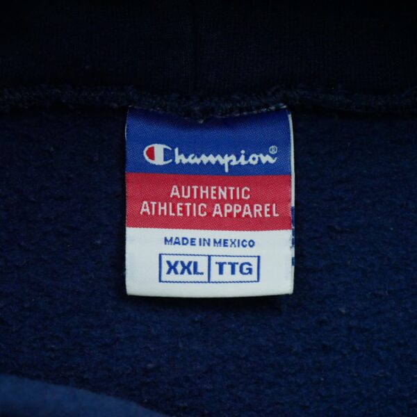 Sweat a capuche homme manches longues marine Champion Col Rond QWE3304