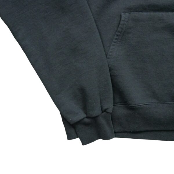 Sweat a capuche homme manches longues noir Champion Motif imprime Col Rond QWE1588