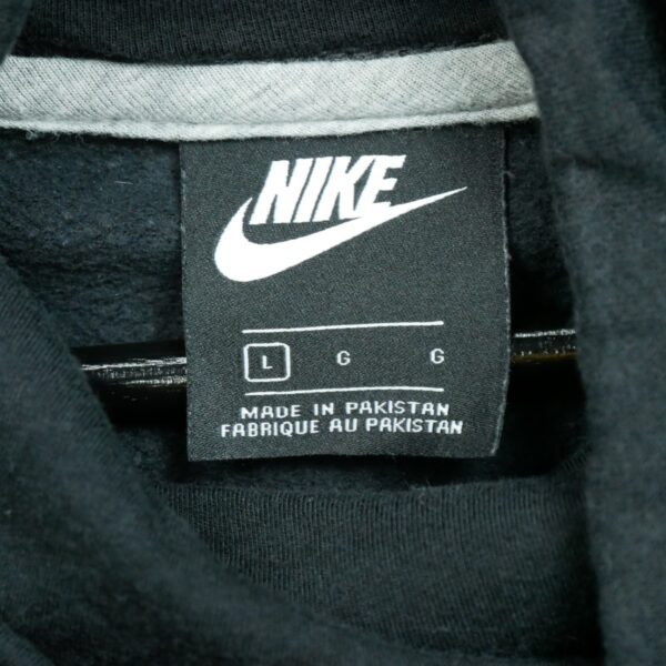 Sweat a capuche homme manches longues noir Nike Col Montant QWE0266