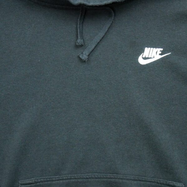 Sweat a capuche homme manches longues noir Nike Col Montant QWE0266