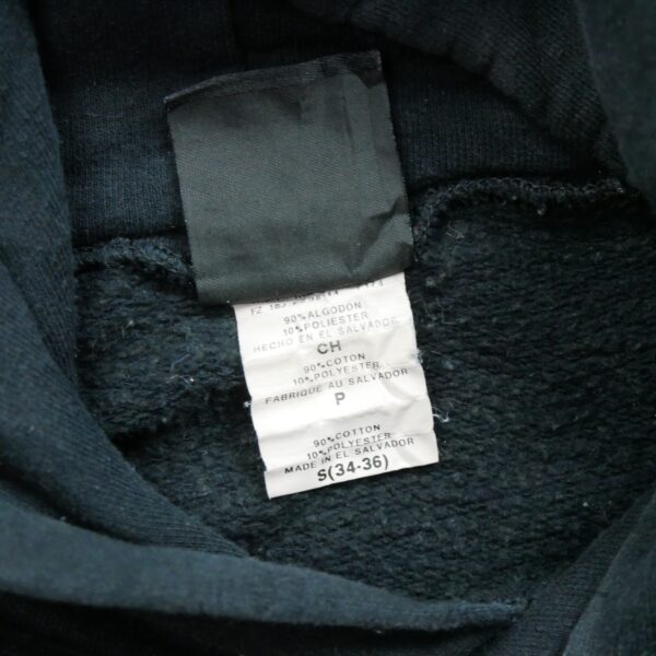 Sweat a capuche homme manches longues noir Thrasher Motif imprime Col Rond QWE2138