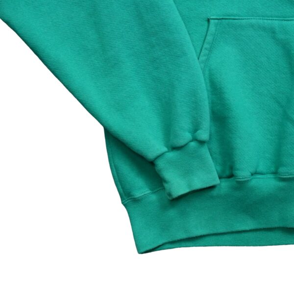 Sweat a capuche homme manches longues turquoise Russell Athletic Col Rond QWE3319