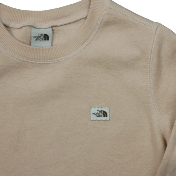 Sweat femme manches longues rose The North Face Col Rond QWE1139