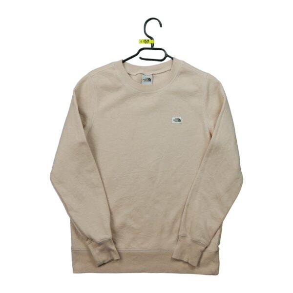 Sweat femme manches longues rose The North Face Col Rond QWE1139