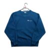 Sweat homme manches longues bleu Champion Col Rond QWE2188