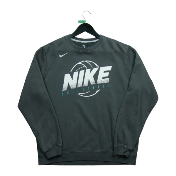 Sweat homme manches longues gris Nike Motif imprime Col Rond QWE0482