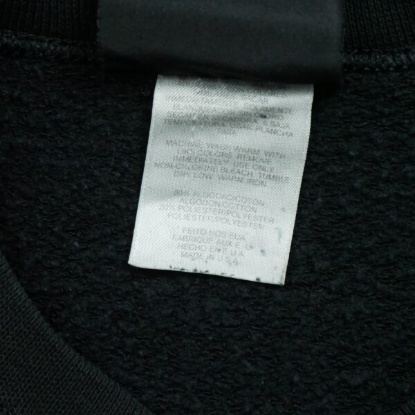 Sweat homme manches longues noir Adidas Col Rond QWE1143