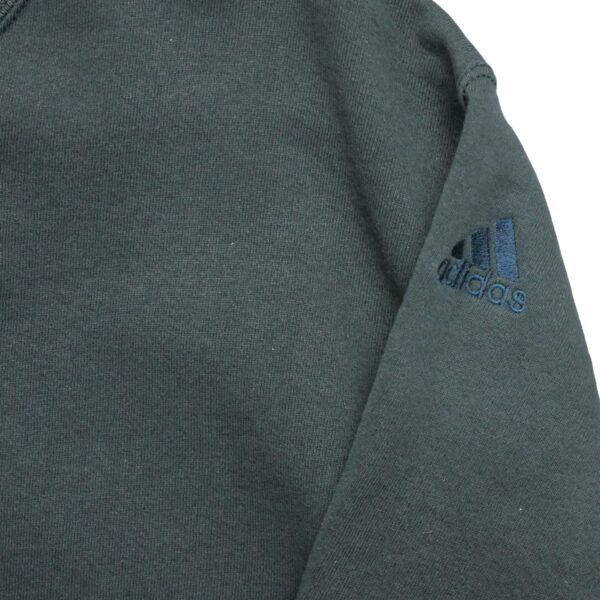Sweat homme manches longues noir Adidas Col Rond QWE1143
